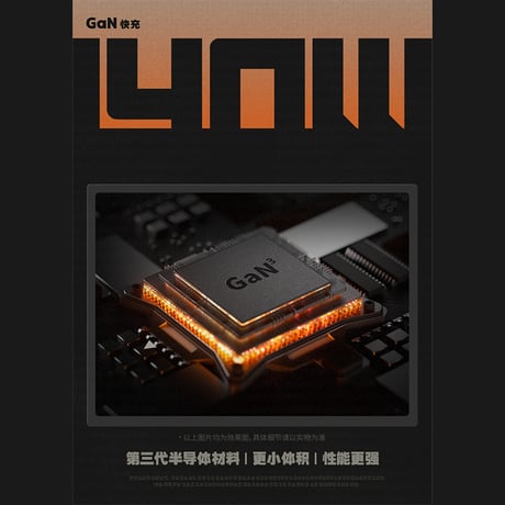 ゼンレスゾーンゼロ　miHoYo　急速電力Proシリーズ　140WGaN　3口急速充電アダプター（予約販売）2026年5月末中国発売