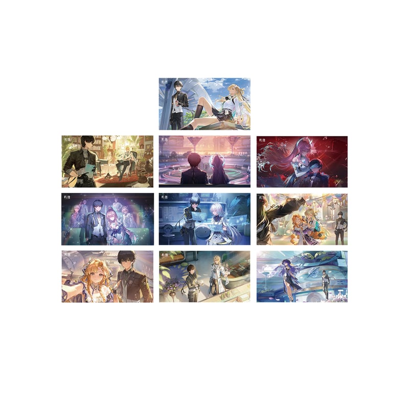 イラストポストカード 鳴潮 共鳴者テーマ イラストポストカードセット Ver.5（予約販売）2026
