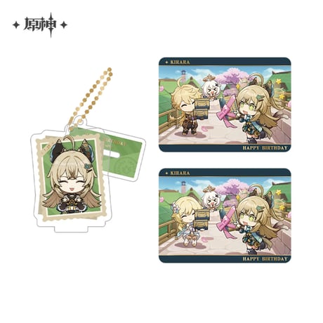原神　miHoYo　留影叙佳期シリーズ　アクリルスタンド&カードセット（予約販売）
