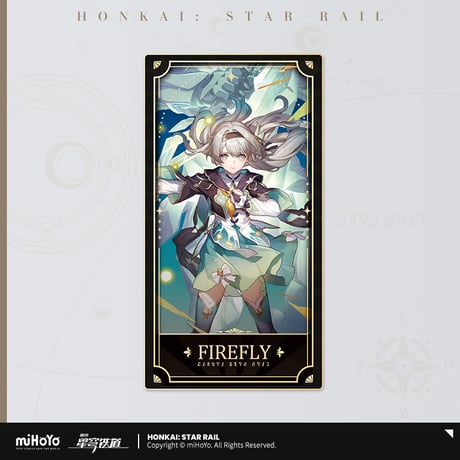 崩壊：スターレイル　miHoYo　二周年記念コレクションカード　A組　1枚入り　※ブラインド商品（予約販売）