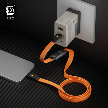 ゼンレスゾーンゼロ　miHoYo　急速電力Proシリーズ　240W拡張組立式急速充電ケーブル＆チャーム（予約販売）2026年5月末中国発売