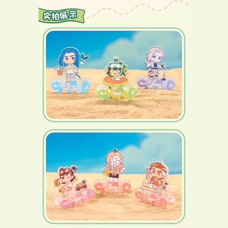 羅小黒戦記2　GOODSFUNコラボ　サマーウォーズシリーズ　アクリルスタンド&フォトカードセット　※ブラインド商品（予約販売）