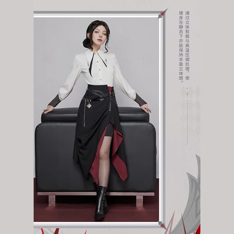 原神　miHoYo　アルレッキーノテーマイメージシリーズ　イレギュラーヘムスカート（予約販売）2026年4月中国発売