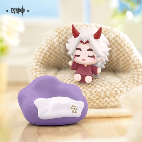 原神　miHoYo　玩点無限コラボ　雲枕夢徊シリーズ　ちびキャラマグネット　※ブラインド商品（予約販売）2026年8月下旬中国発売