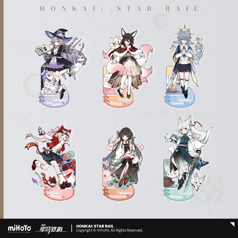 崩壊：スターレイル miHoYo 小不点猫猫シリーズ アクリルスタンド Ver