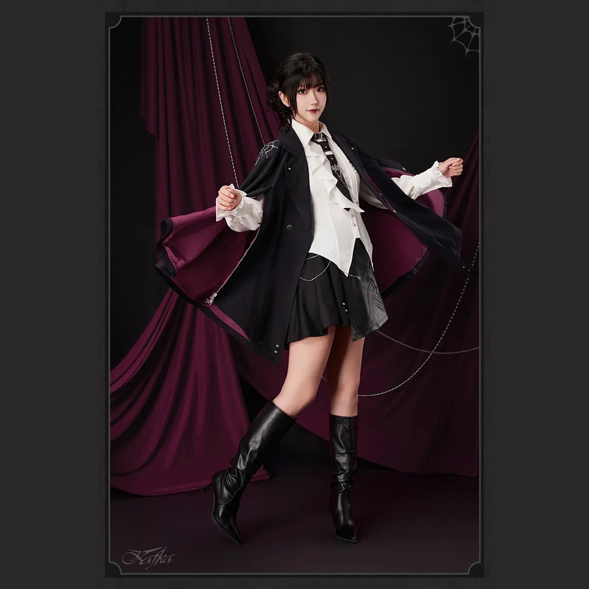 崩スタ〕カフカ テーマイメージ マント ケープコート Mサイズ 特典付き