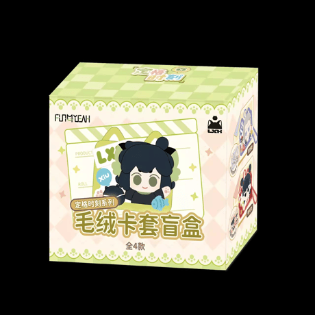 羅小黒戦記2　FUN4YEAHコラボ　定格時刻シリーズ　ぬいぐるみカードケース　※ブラインド商品（予約販売）