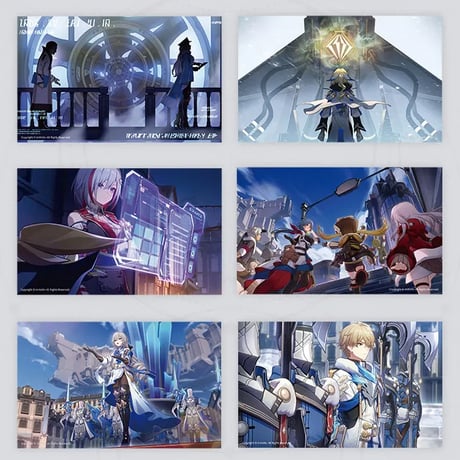 崩壊：スターレイル　miHoYo　君との思い出シリーズ　ポストカードセット（予約販売）
