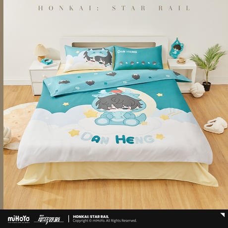 崩壊：スターレイル　miHoYo　男子寮ちびキャラ家具シリーズ　ベッド用寝具セット（予約販売）