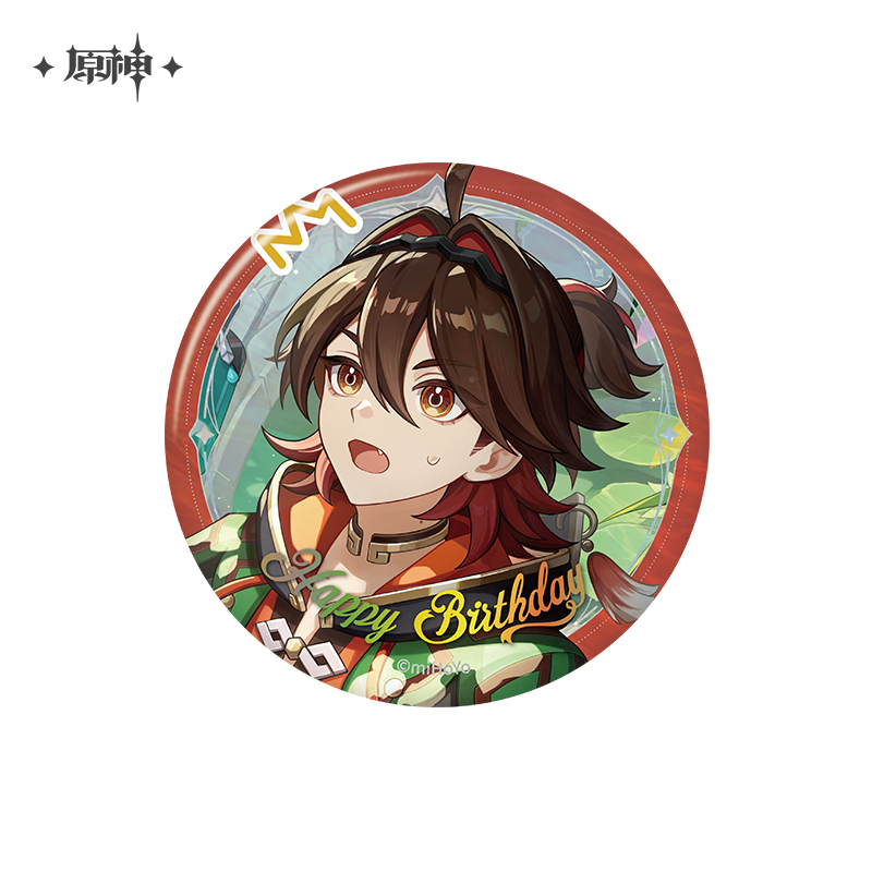 原神 miHoYo 命定之日シリーズ キャラクターバッジ 2025 Ver.5（予約