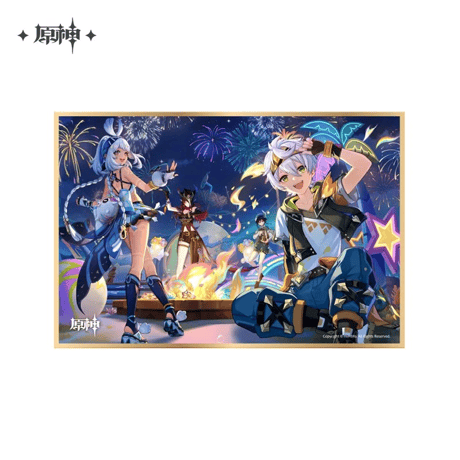 原神　海外限定　PC限定　フォトカード13枚セット 原神 78pt】原神 バージョン予告 3Dポストカードセット｜HAKUTEA
