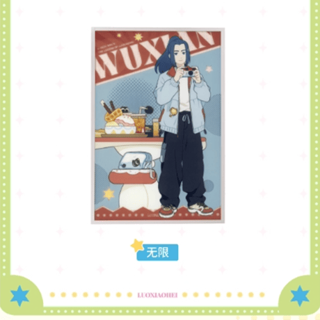 羅小黒戦記　TANMI SPACEコラボ　喵屿楽園シリーズ　アクリル色紙（予約販売）