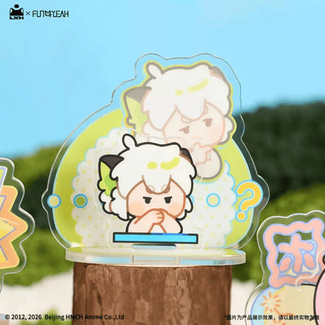 羅小黒戦記　FUN4YEAHコラボ　「なんじゃこりゃ」小黒シリーズ　マグネット式メモスタンド（予約販売）