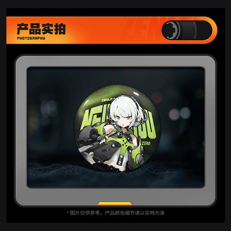 ゼンレスゾーンゼロ　miHoYo　立絵シリーズ　缶バッジ　スターライト・ビリー　邪兔屋　Ver.2（予約販売）2026年9月末中国発売