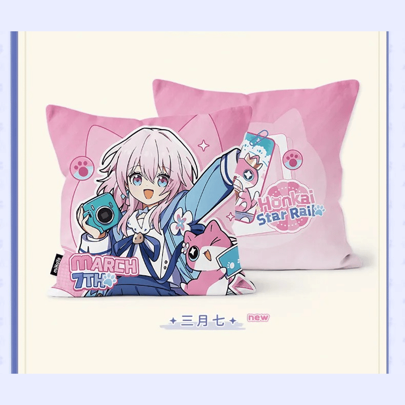 崩壊：スターレイル miHoYo 小不点猫猫シリーズ スクエアクッション