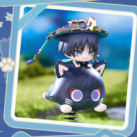原神　miHoYo　APEXコラボ　放浪者　ちびキャラゆらゆらスタンド（予約販売）2026年8月末中国発売