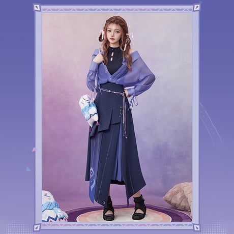 原神　miHoYo　シトラリテーマイメージシリーズ　シャツ&ニットセット（予約販売）2026年6月末中国発売