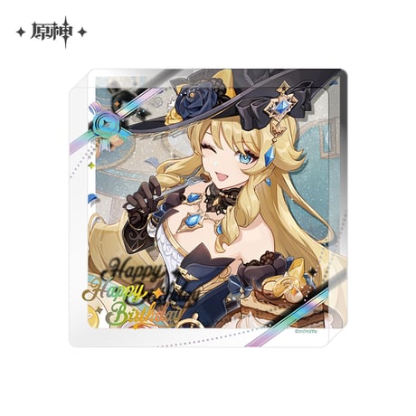 原神　miHoYo　命定之日シリーズ　キャラクター厚手アクリルコースター　2025　Ver.3（予約販売）2026年4月末中国発売
