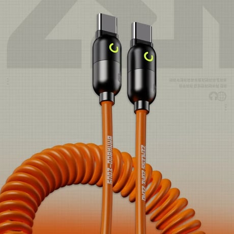 ゼンレスゾーンゼロ　miHoYo　急速電力シリーズ　スプリング急速充電ケーブル（予約販売）2025年4月中国発売