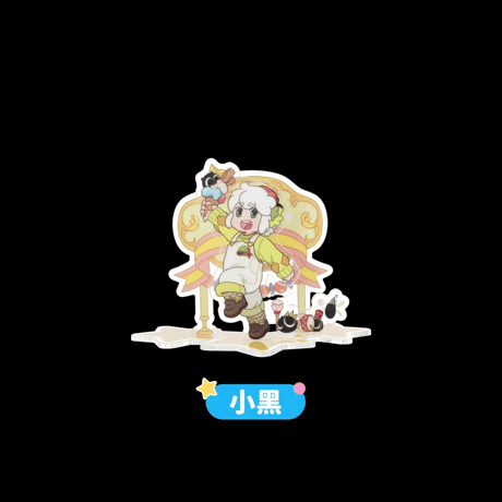 羅小黒戦記　TANMI SPACEコラボ　喵屿楽園シリーズ　アクリルスタンド（予約販売）