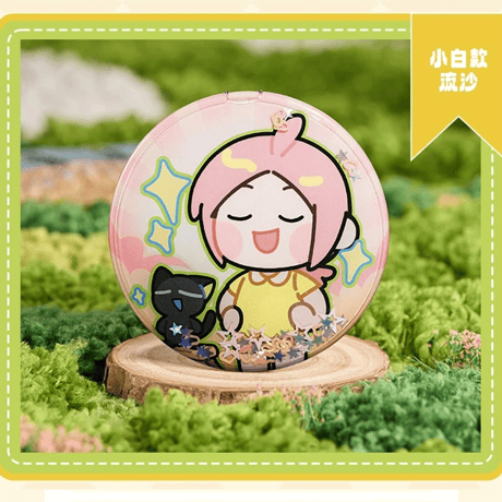 羅小黒戦記　FUN4YEAHコラボ　「なんじゃこりゃ」小黒シリーズ　ブリキ缶バッジ　※ブラインド商品（予約販売）