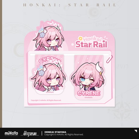 崩壊：スターレイル　miHoYo　パムの展示館シリーズ　マグネットしおりセット　Ver.3（予約販売）