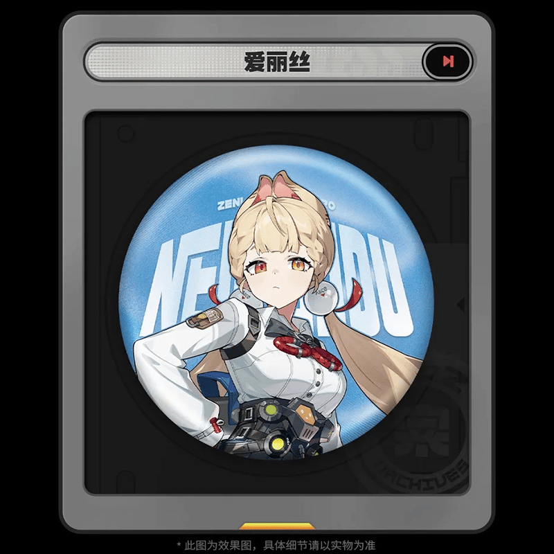 ゼンレスゾーンゼロ miHoYo 立絵シリーズ 缶バッジ 怪啖屋 Ver.1&2