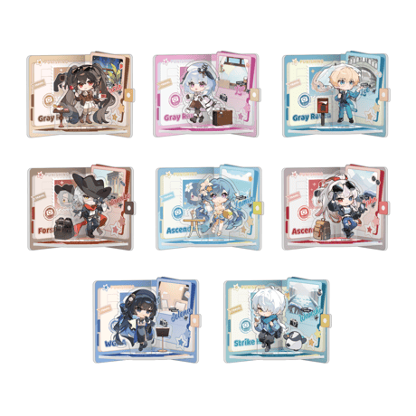 パニシング：グレイレイヴン　「旅のひとこま」シリーズ　SDキャラマグネット（予約販売）2026年5月末中国発売