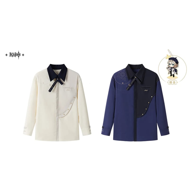 原神 アルベドテーマイメージシリーズ　アルベド　帽子、シャツ、スカートセット 原神 アルベドテーマイメージシリーズ アルベド 帽子、シャツ