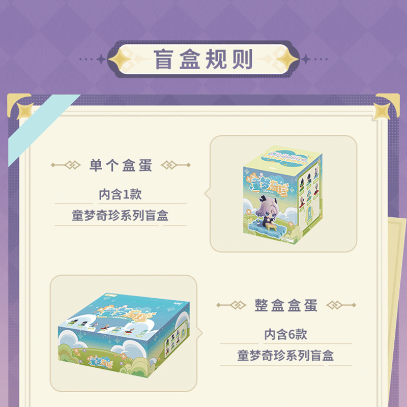 原神 miHoYo 童夢奇珍シリーズ Q版フィギュア ※ブラインド商品（予約