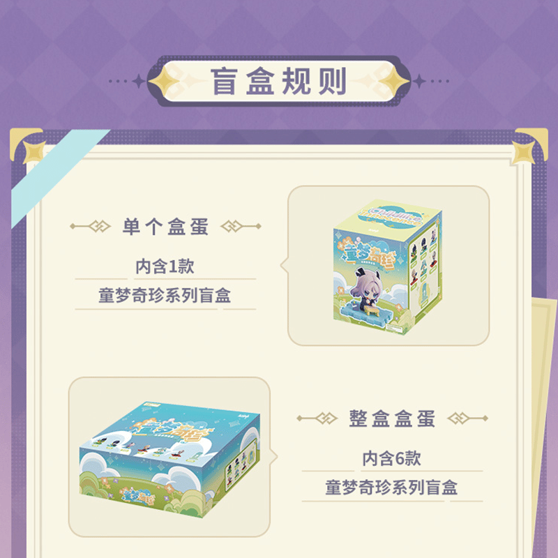 原神 miHoYo 童夢奇珍シリーズ Q版フィギュア ※ブラインド商品（予約