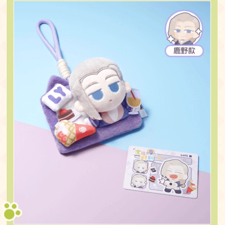 羅小黒戦記2　FUN4YEAHコラボ　定格時刻シリーズ　ぬいぐるみカードケース　※ブラインド商品（予約販売）