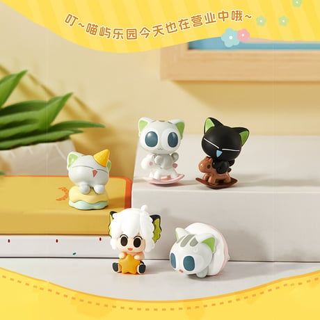 羅小黒戦記　TANMI SPACEコラボ　喵屿楽園シリーズ　ミニフィギュア　※ブラインド商品（予約販売）