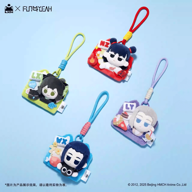 羅小黒戦記2 FUN4YEAHコラボ 定格時刻シリーズ ぬいぐるみカードケース