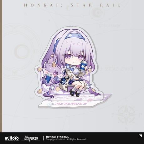崩壊：スターレイル　miHoYo　列車环遊記シリーズ　ちびキャラアクリルスタンド（予約販売）