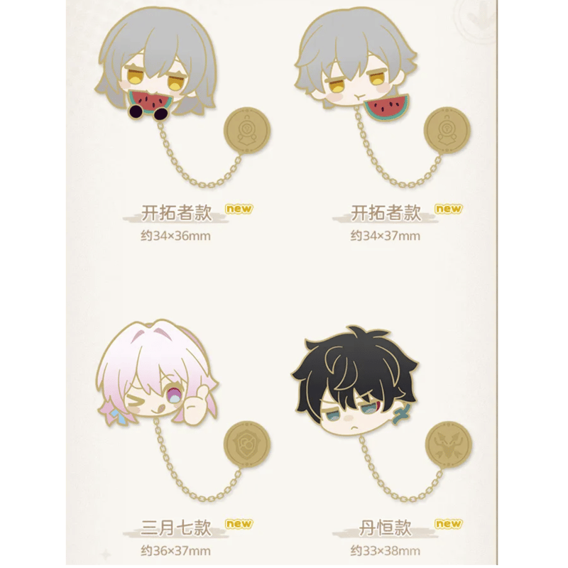 崩壊スターレイル スタレ アナイクス 英雄記 缶バッジ 崩壊