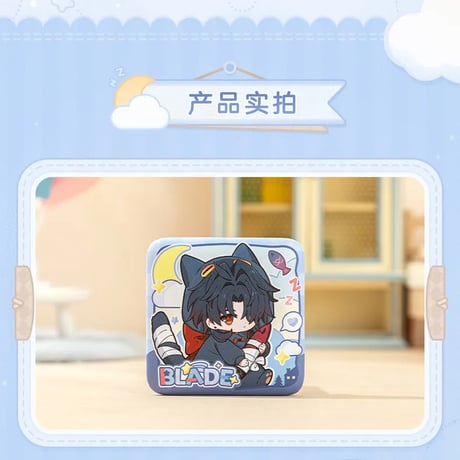 崩壊：スターレイル　miHoYo　男子寮シリーズ　Q版スクエアバッジ　Ver.1&2（予約販売）