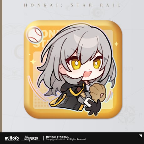 崩壊：スターレイル　miHoYo　パムの展示館シリーズ　スクエアバッジ　Ver.5（予約販売）
