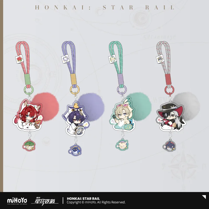 崩壊：スターレイル miHoYo 男子寮シリーズ Q版アクリルチャーム Ver