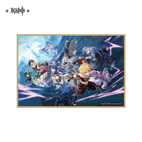 原神　miHoYo　原神テーマシリーズ　色紙　Ver.2&3（予約販売）