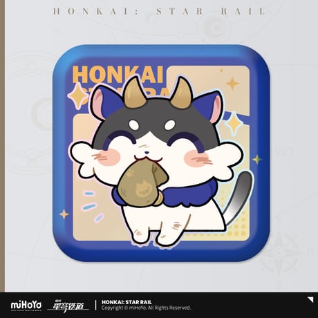 崩壊：スターレイル　miHoYo　パムの展示館シリーズ　スクエアバッジ　Ver.4（予約販売）