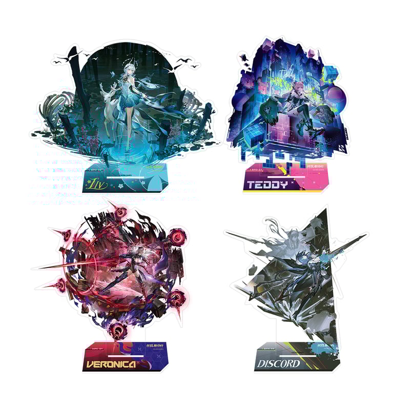 パニシング：グレイレイヴン 機体シリーズ 背景付き立ち絵アクリル