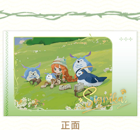 鳴潮　「春野観鳥」テーマ　チェキ風アクリルチャーム　シグリカVer.（予約販売）2026年7月末中国発売