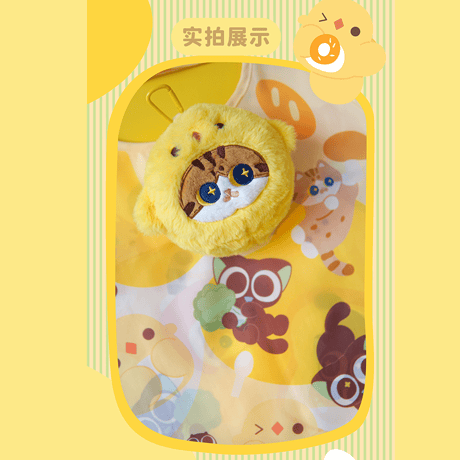 羅小黒戦記　MEWJIコラボ　比丢　巻き巻きサラダポーチ（予約販売）