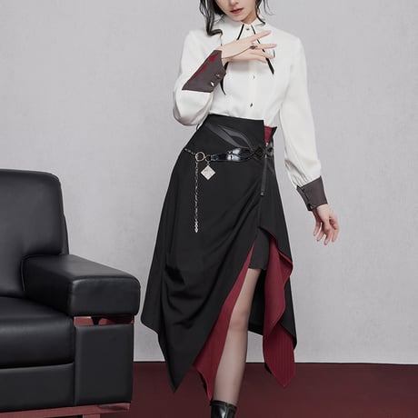 原神　miHoYo　アルレッキーノテーマイメージシリーズ　イレギュラーヘムスカート（予約販売）2026年4月中国発売