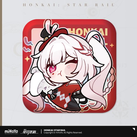 崩壊：スターレイル　miHoYo　パムの展示館シリーズ　スクエアバッジ　Ver.5（予約販売）