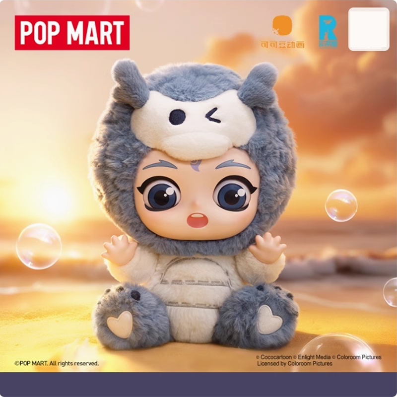 ナタ 魔童の大暴れ』 抱抱シリーズ ソフビフェイス ポップマート