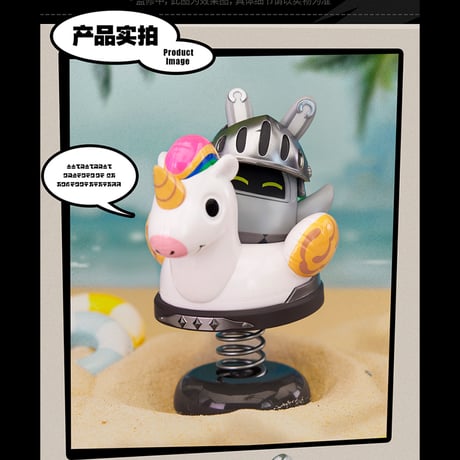 ゼンレスゾーンゼロ　miHoYo　APEX-TOYSコラボ　Happy Shakeシリーズ　キシドウボンプ　ちびボンプゆらゆらスタンド（予約販売）2026年3月末中国発売