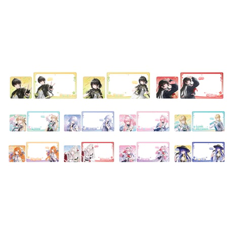 鳴潮　Two　yeahシリーズ　缶バッジ＆アクリルクリアカードセット（予約販売）2026年10月末中国発売