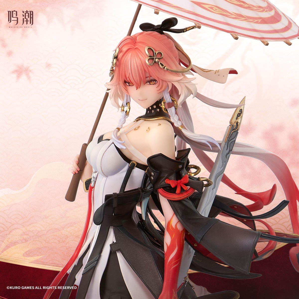 1点物 明石家さんま 時計 フィギュア 鳴潮 Metheus Series 長離 1/7 スケールフィギュア 振り返れば傘の